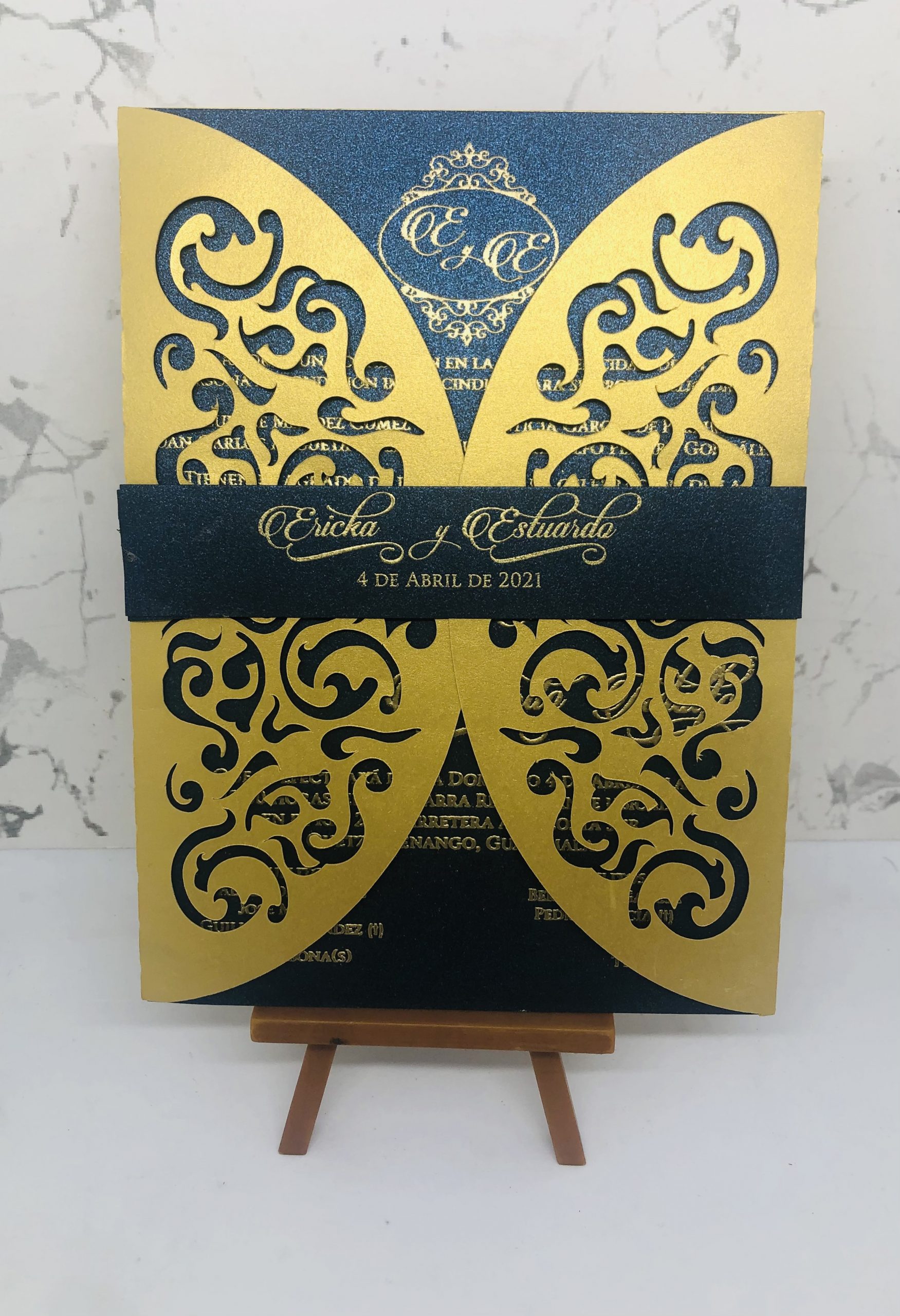 Invitaciones Boda GT2CL con Realce - Imagen 2