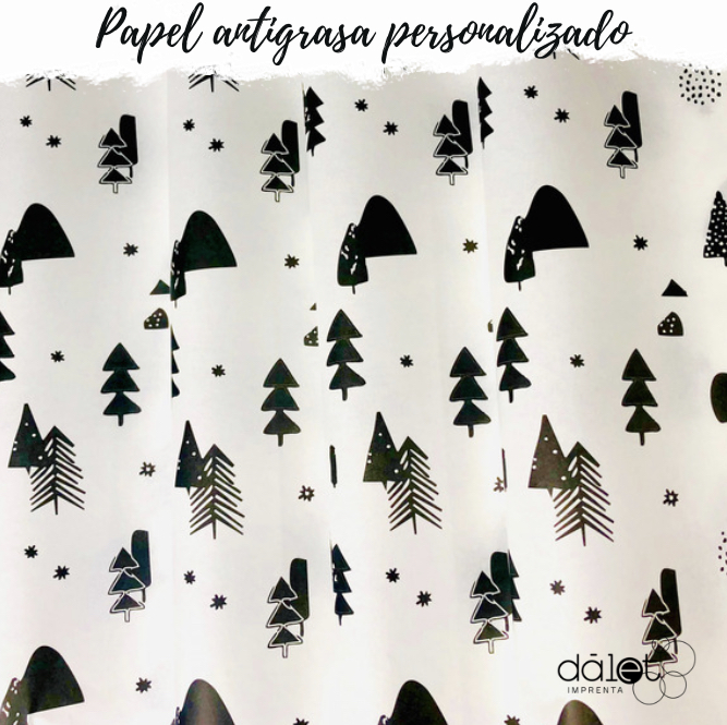 Papel Antigrasa Personalizado / Papel Mantequilla - Imagen 12