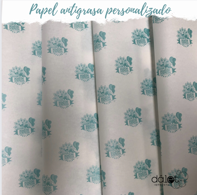 Papel Antigrasa Personalizado / Papel Mantequilla - Imagen 13