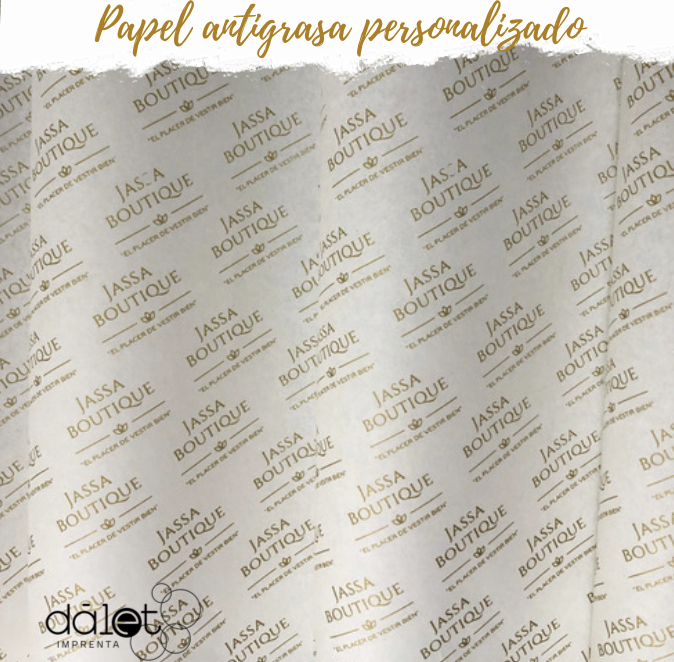 Papel Antigrasa Personalizado / Papel Mantequilla - Imagen 15