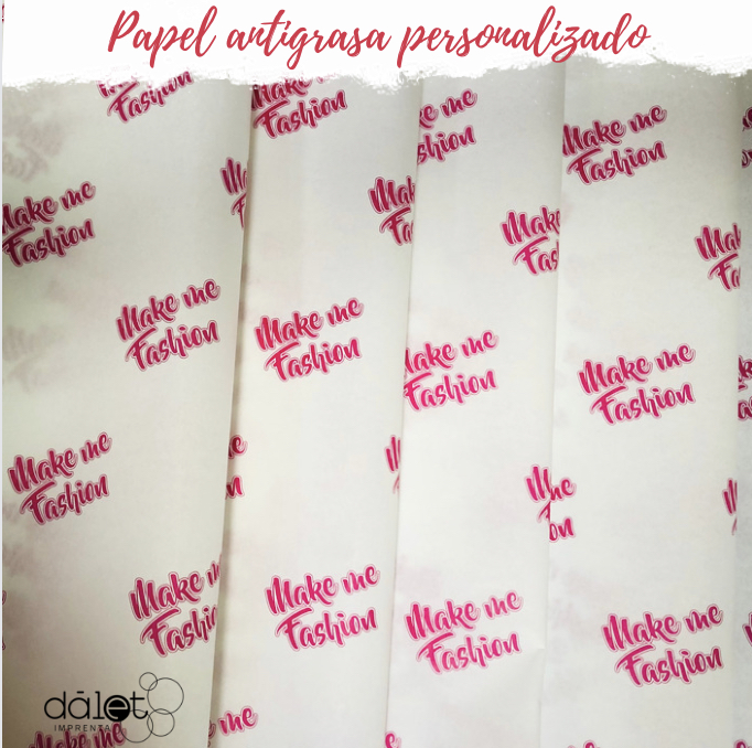 Papel Antigrasa Personalizado / Papel Mantequilla - Imagen 16