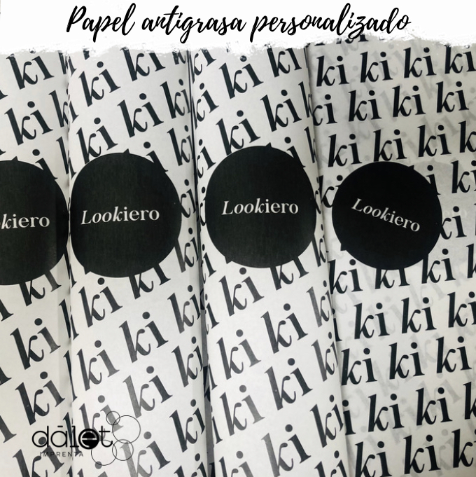 Papel Antigrasa Personalizado / Papel Mantequilla - Imagen 18