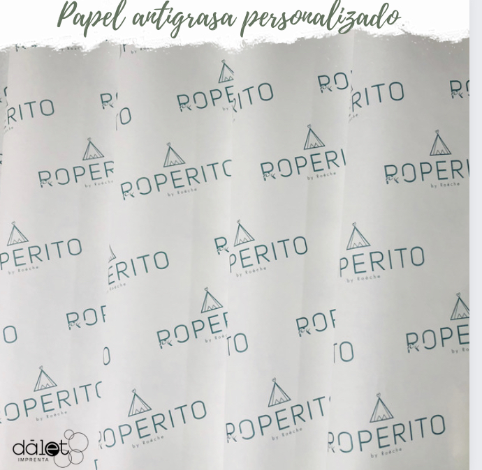 Papel Antigrasa Personalizado / Papel Mantequilla - Imagen 19