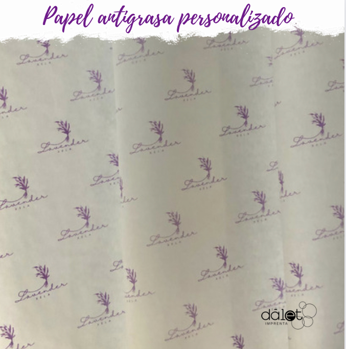 Papel Antigrasa Personalizado / Papel Mantequilla - Imagen 20