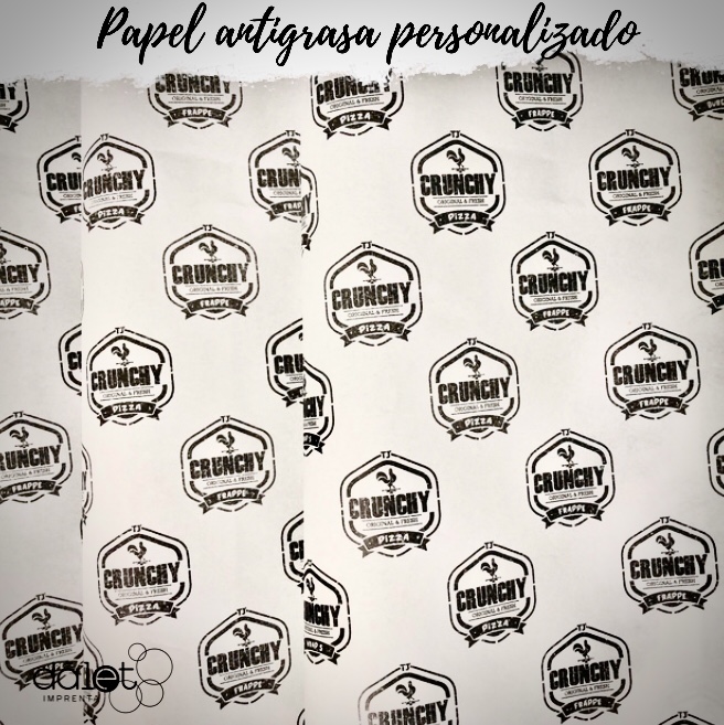 Papel Antigrasa Personalizado / Papel Mantequilla - Imagen 4