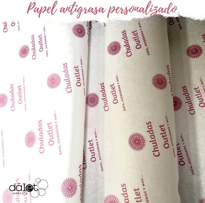 Papel Antigrasa Personalizado / Papel Mantequilla - Imagen 5