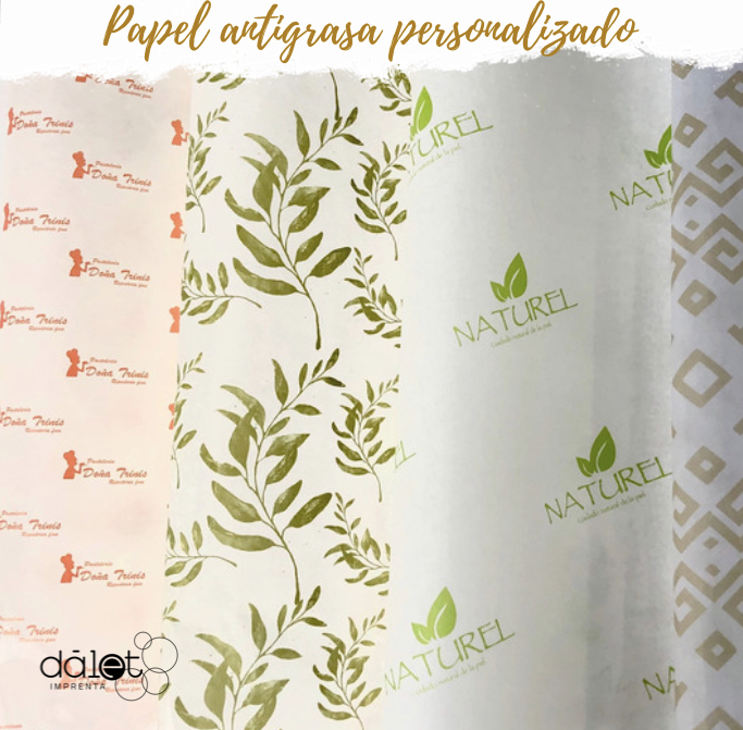 Papel Antigrasa Personalizado / Papel Mantequilla - Imagen 7