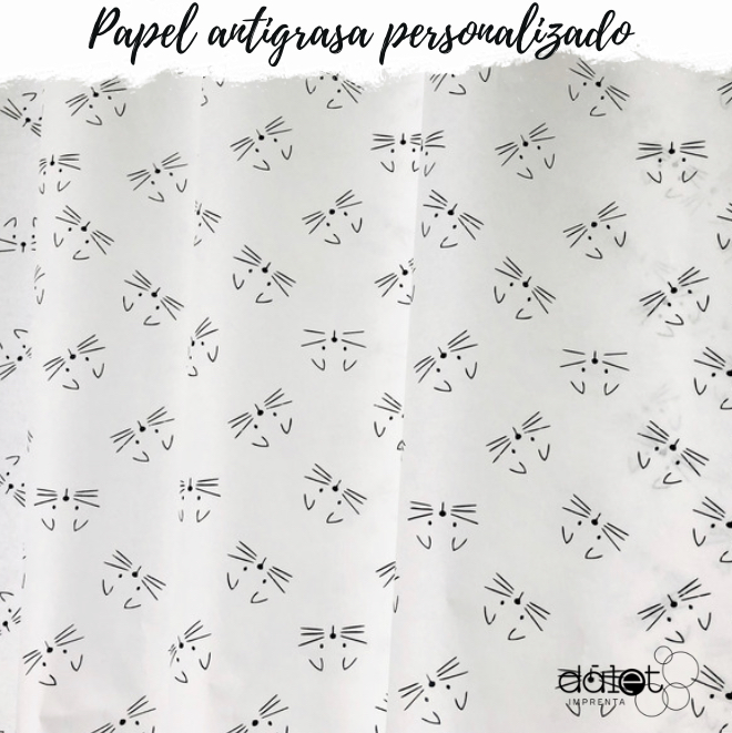 Papel Antigrasa Personalizado / Papel Mantequilla - Imagen 11