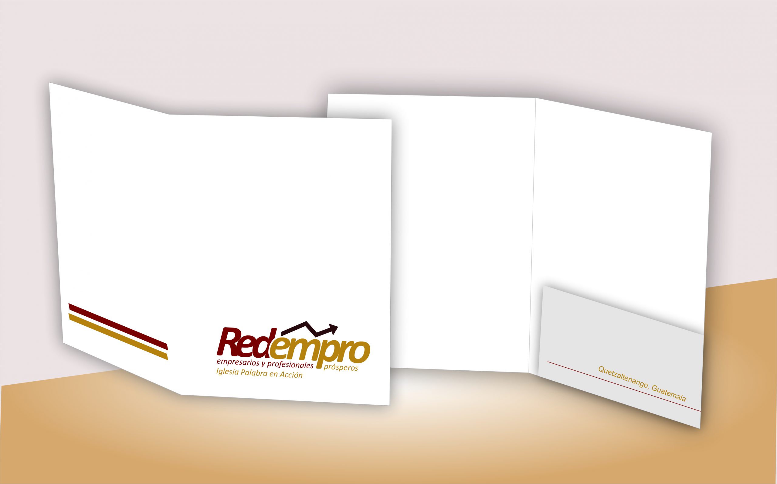CARPETA CON PESTAÑA tamaño carta 2 colores