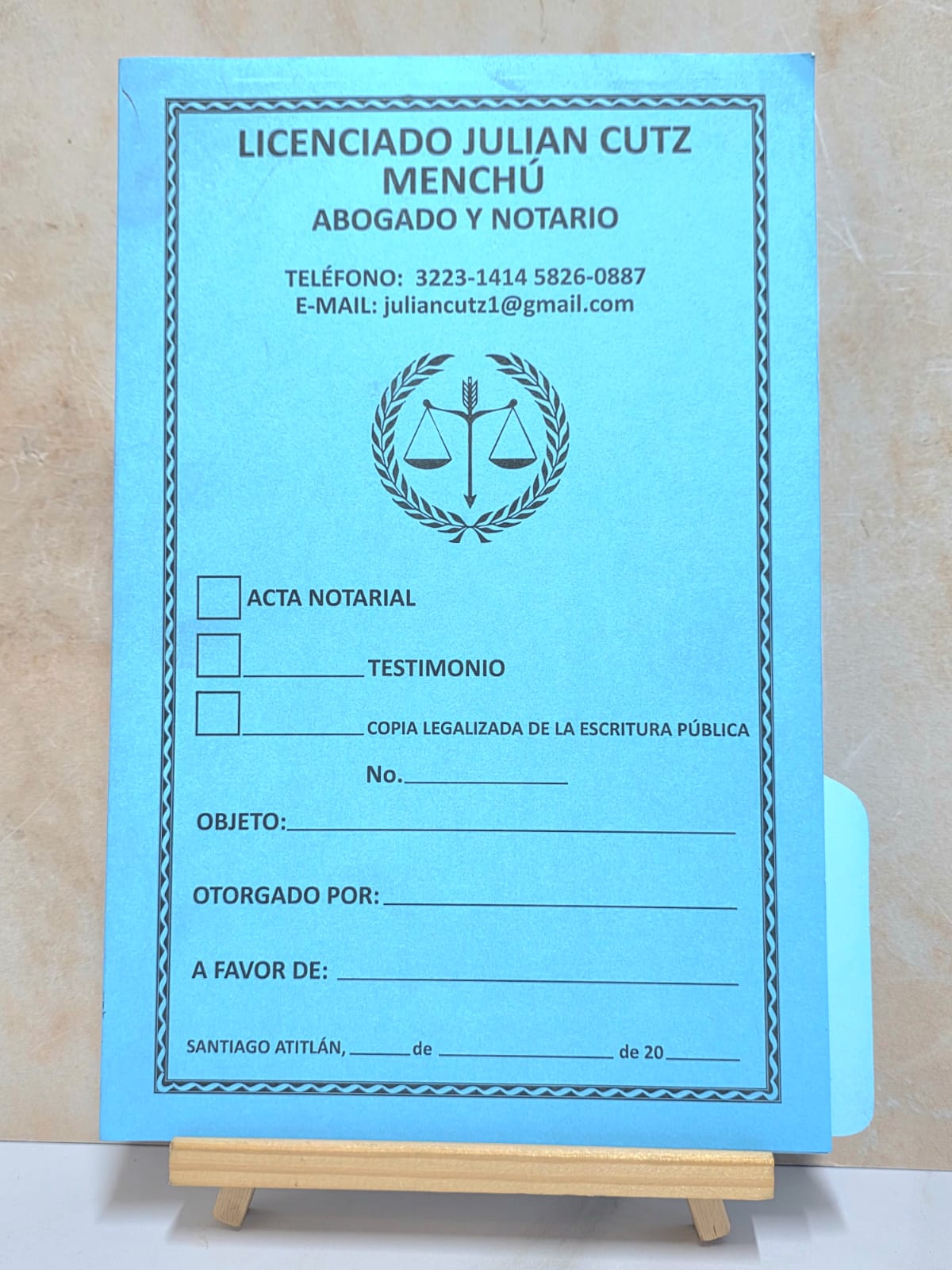 FOLDER tamaño oficio un color - Imagen 9