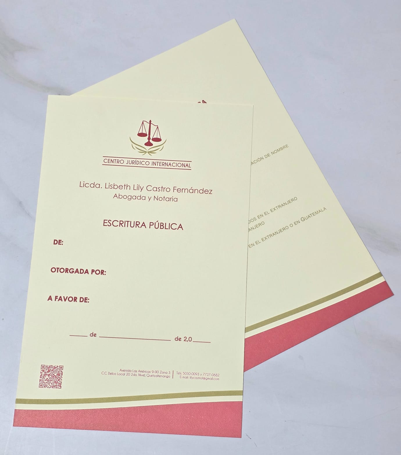 FOLDER tamaño oficio 2 colores - Imagen 15