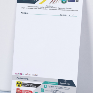 RECETAS EN PAPEL BOND full color