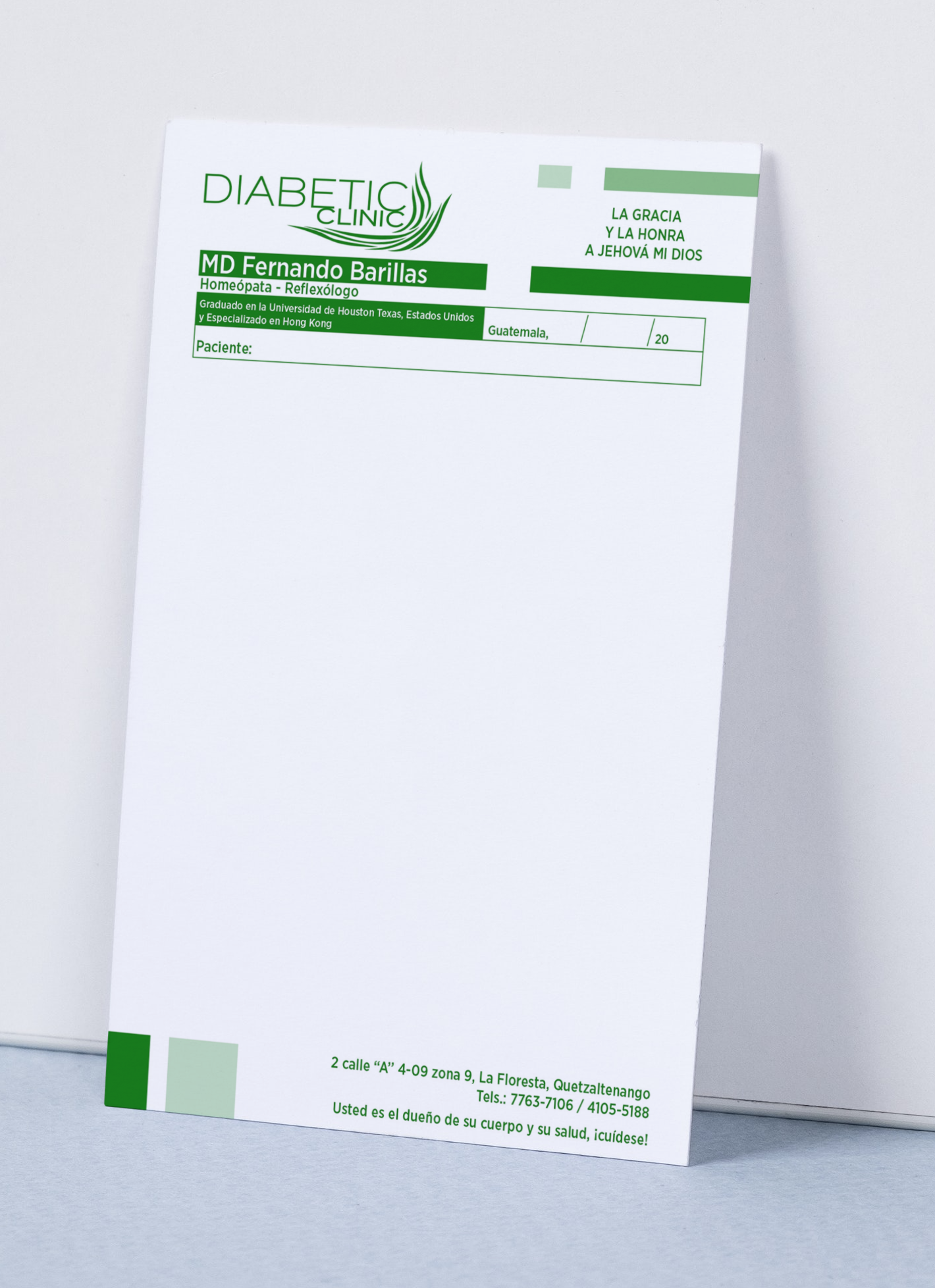 RECETAS EN PAPEL BOND un color - Imagen 4