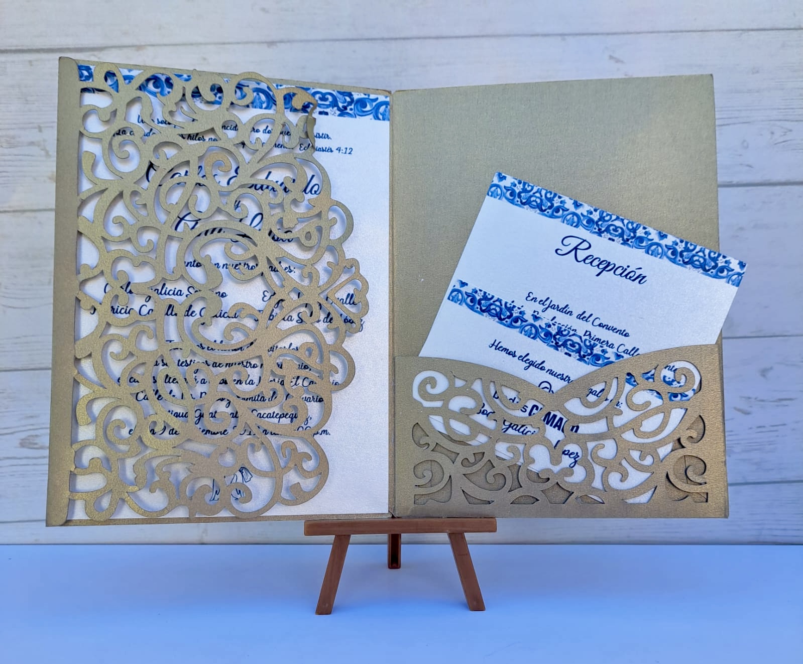 INVITACION TRIPLE CL Boda