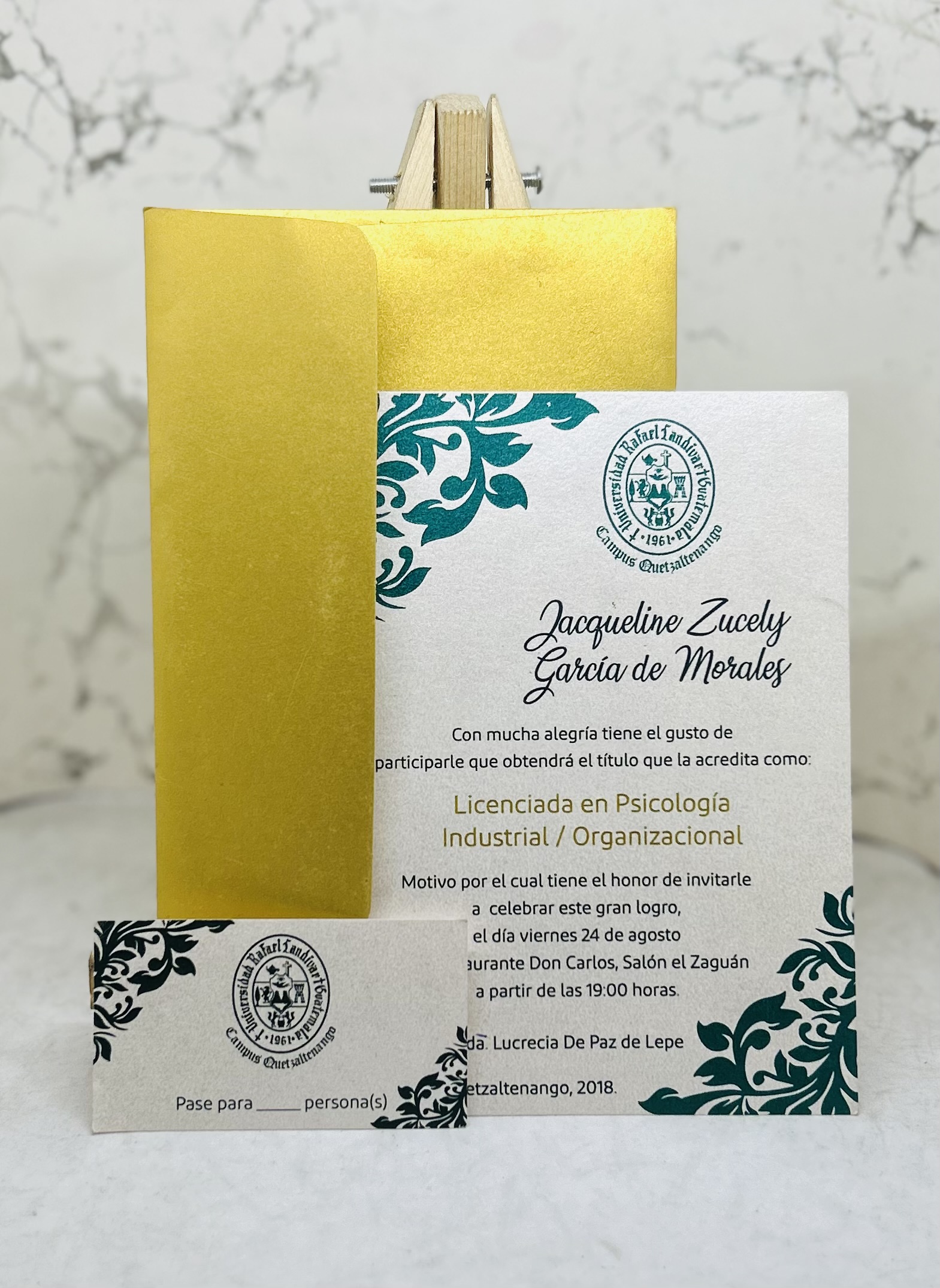 INVITACIONES VG GRADUACION - Imagen 17