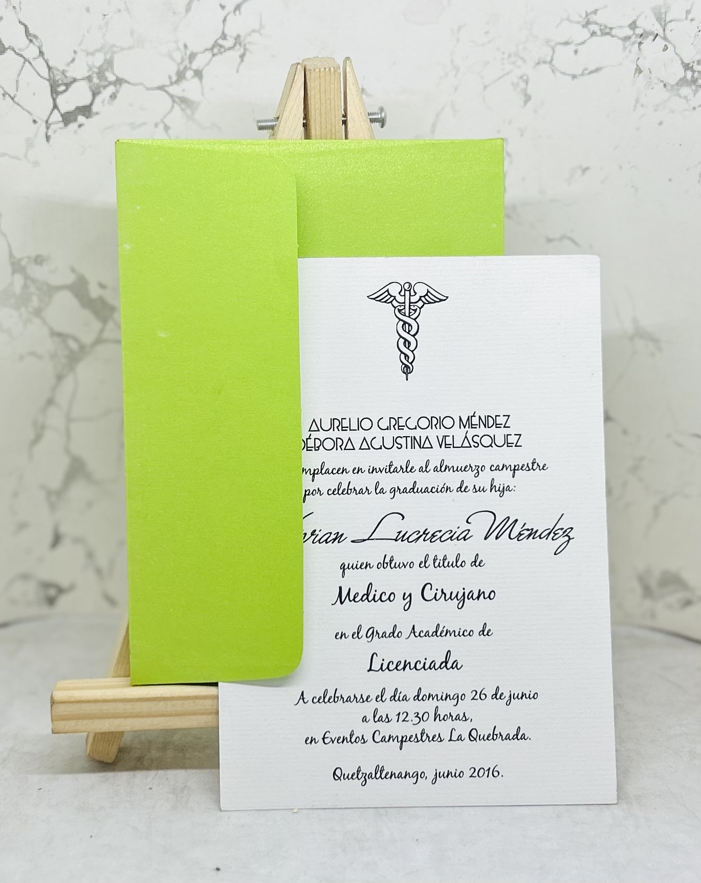 INVITACIONES VG GRADUACION - Imagen 12