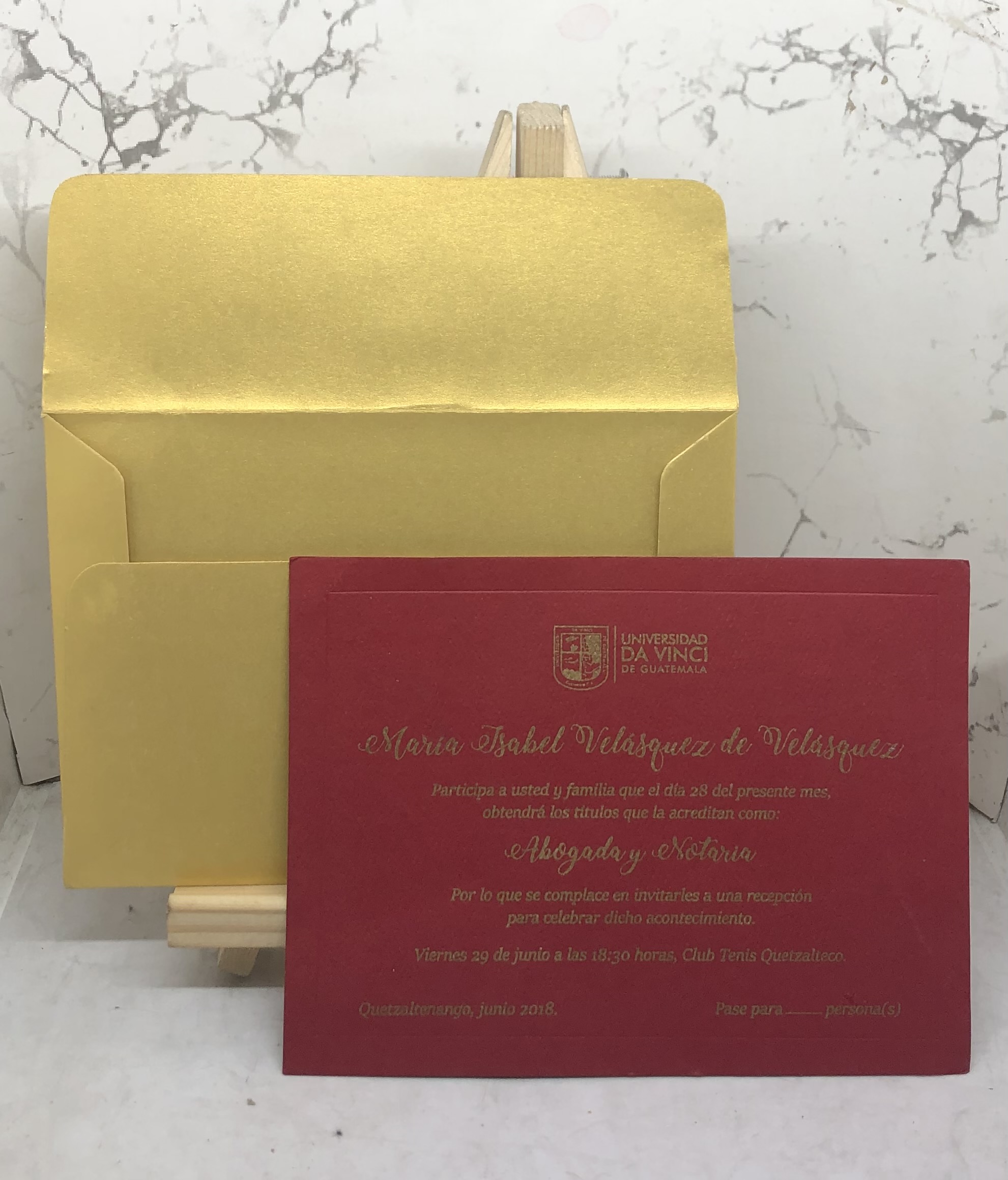INVITACIONES VG GRADUACION - Imagen 16
