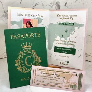 PASAPORTES QUINCE AÑOS