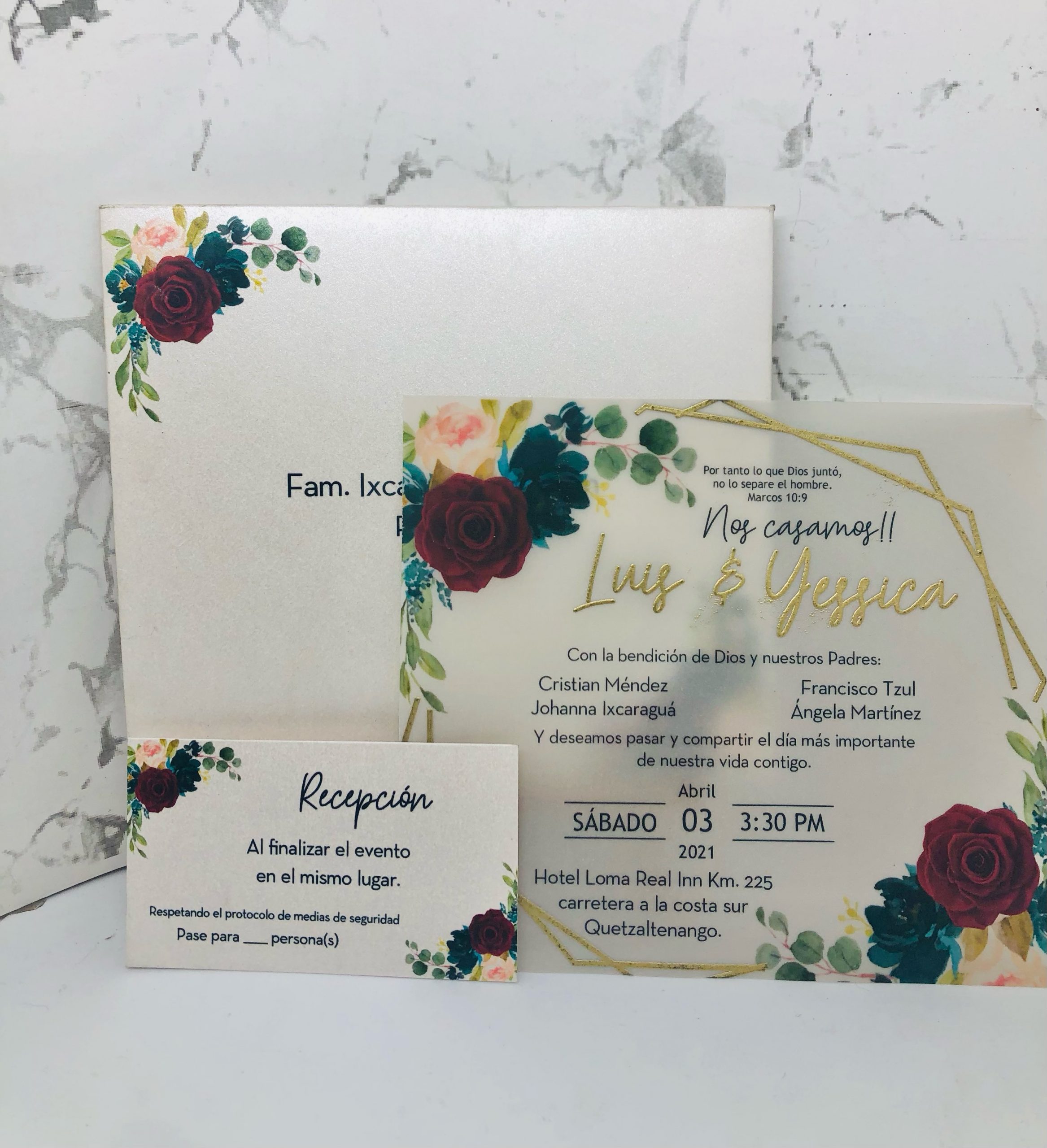 INVITACIONES GTA SIMPLE Boda - Imagen 8
