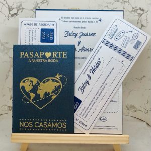 PASAPORTES BODA
