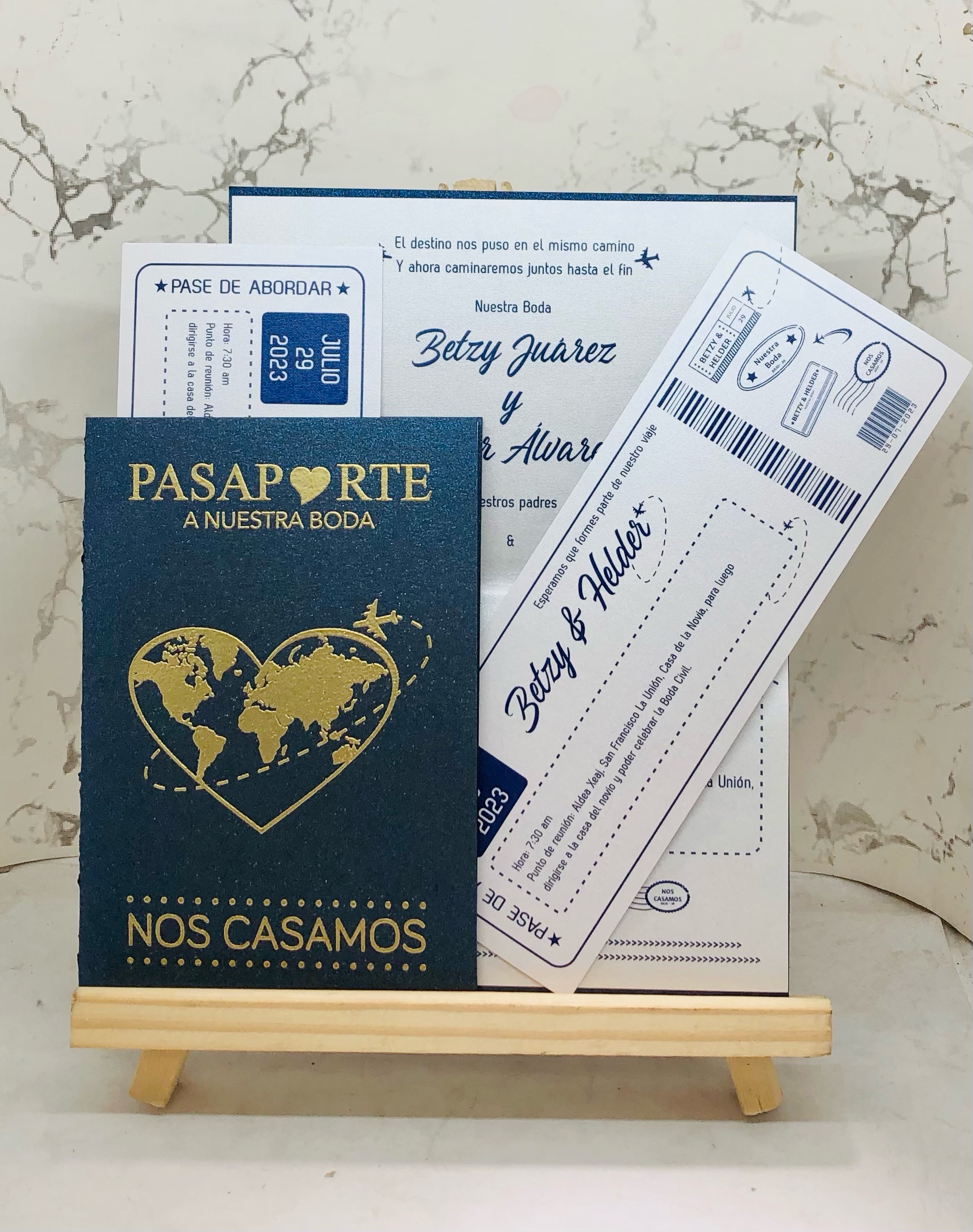 PASAPORTES BODA
