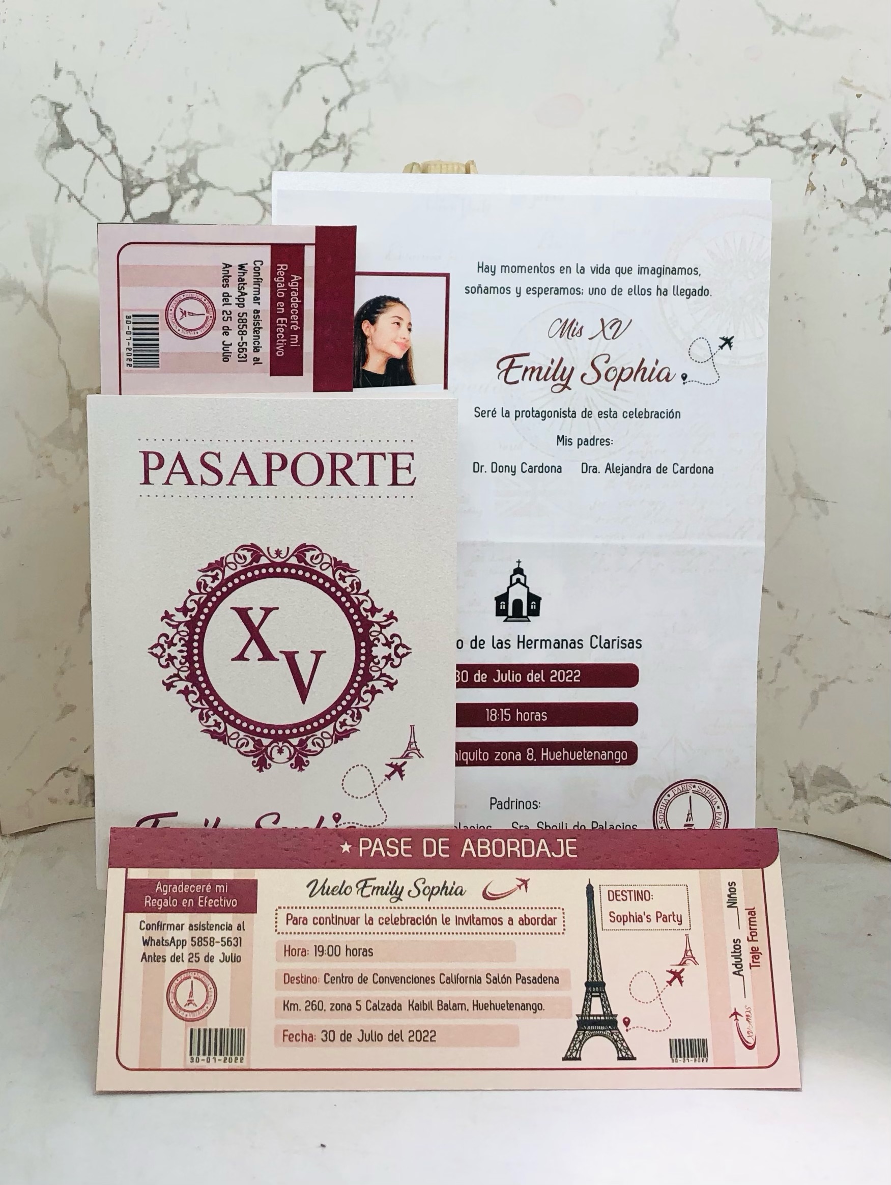 PASAPORTES QUINCE AÑOS - Imagen 4