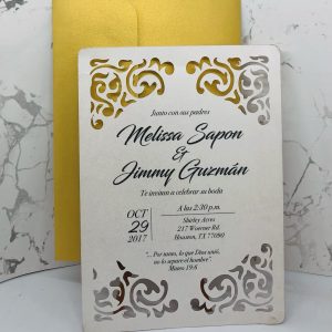 INVITACIONES VGCL BODA