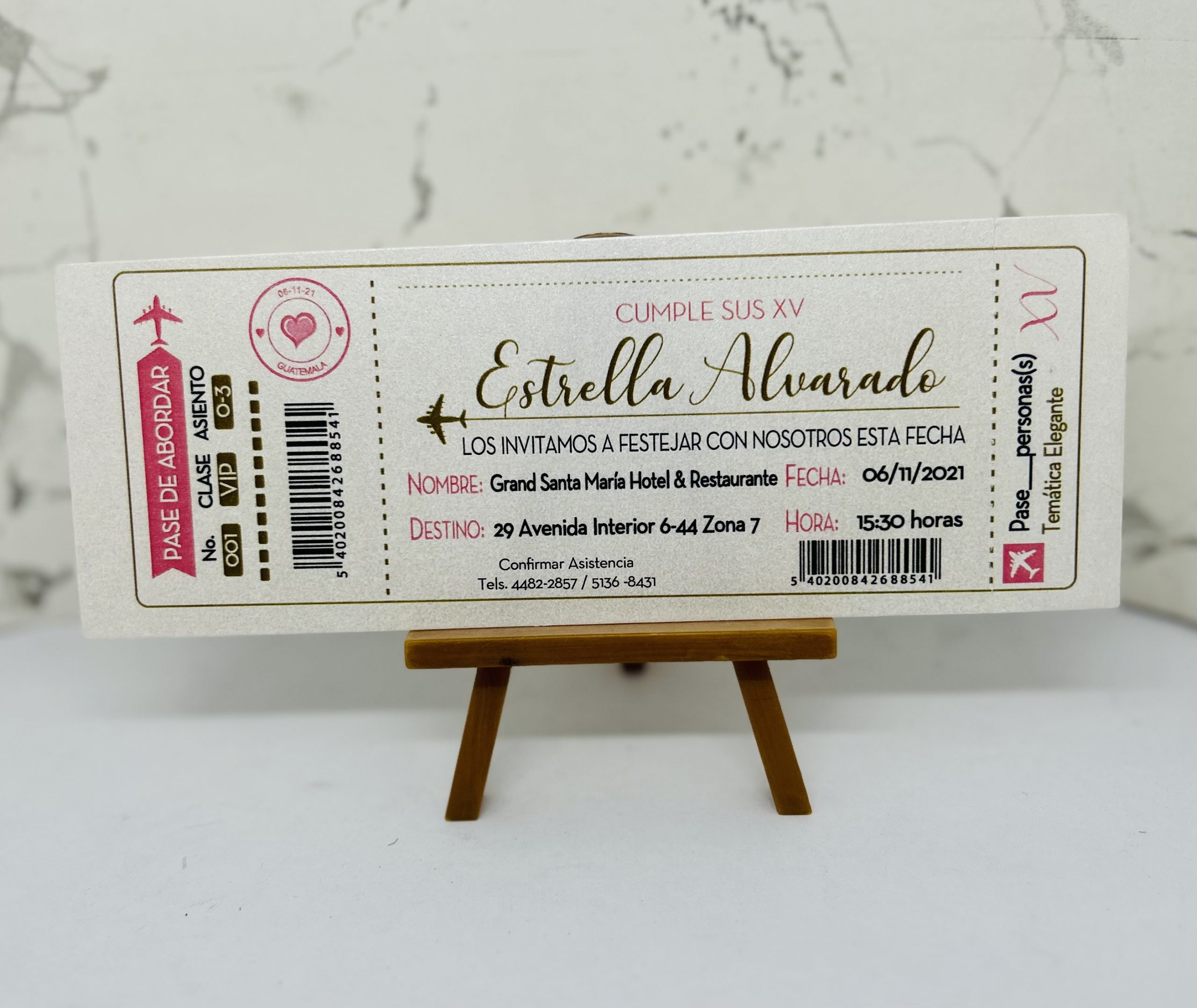 Tickets Quince Años - Imagen 2