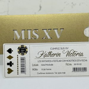Tickets Quince Años