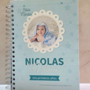 Álbum Personalizado Para Bebé
