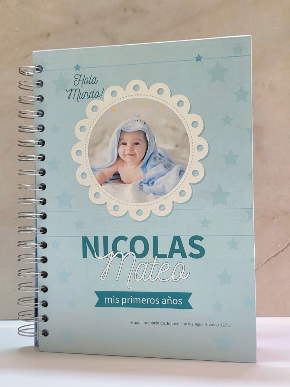Álbum Personalizado Para Bebé