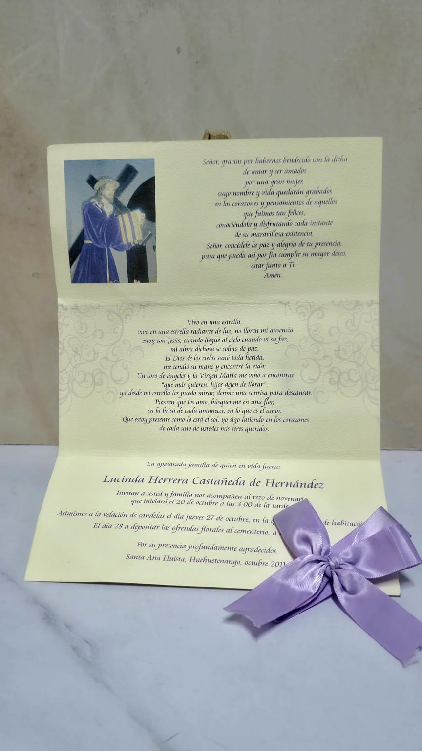 Invitaciones de duelo - Imagen 15