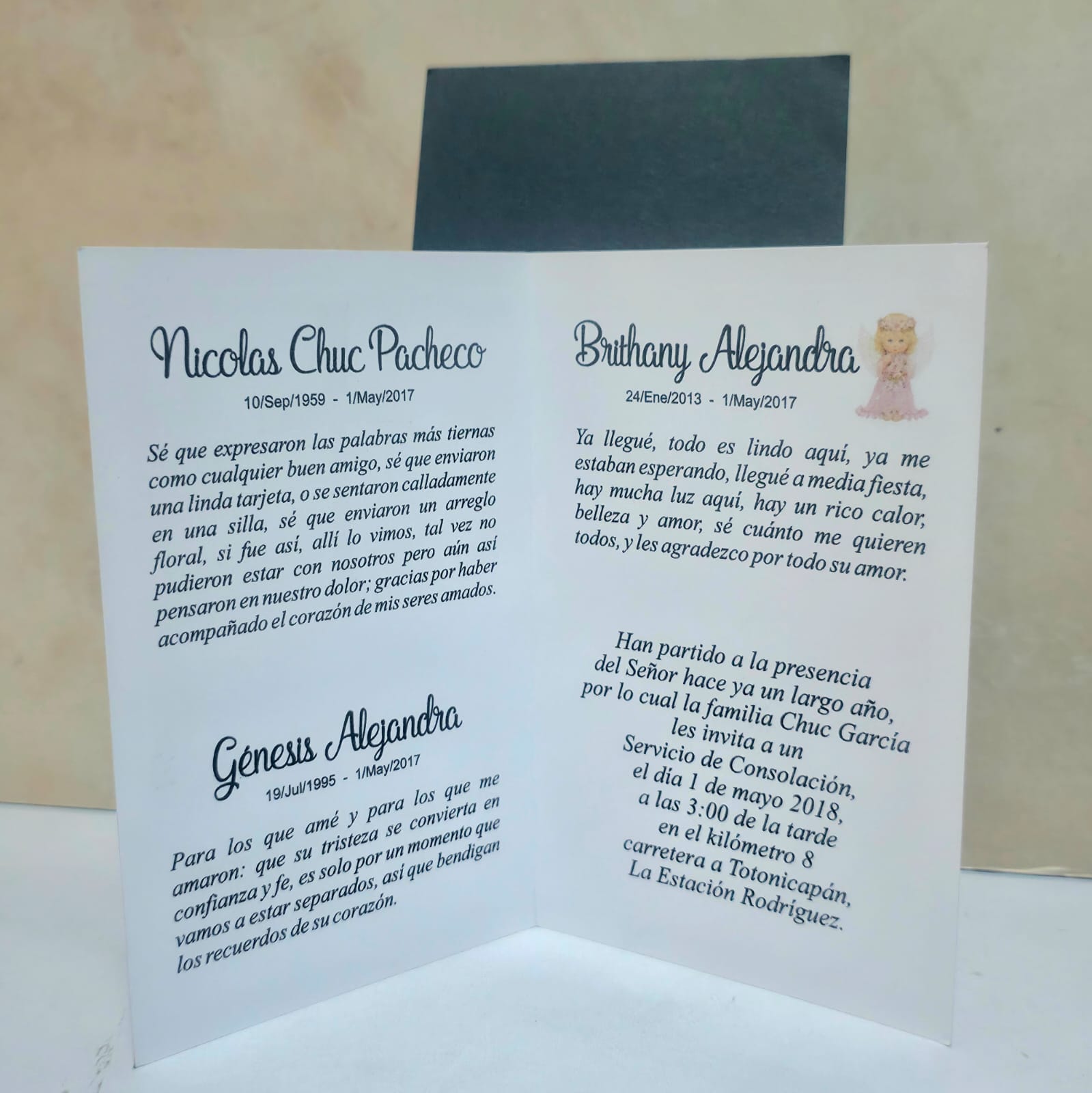 Invitaciones de duelo - Imagen 9