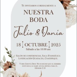 Invitación Virtual Estándar