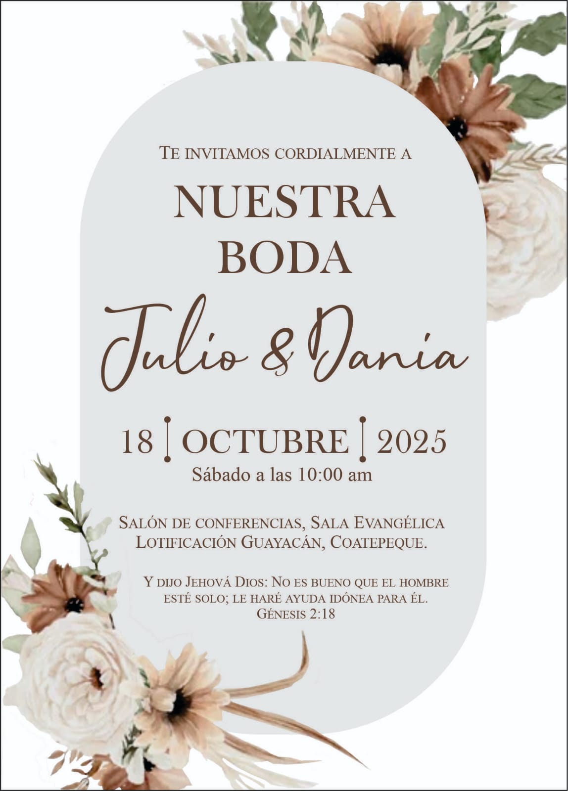 Invitación Virtual Estándar