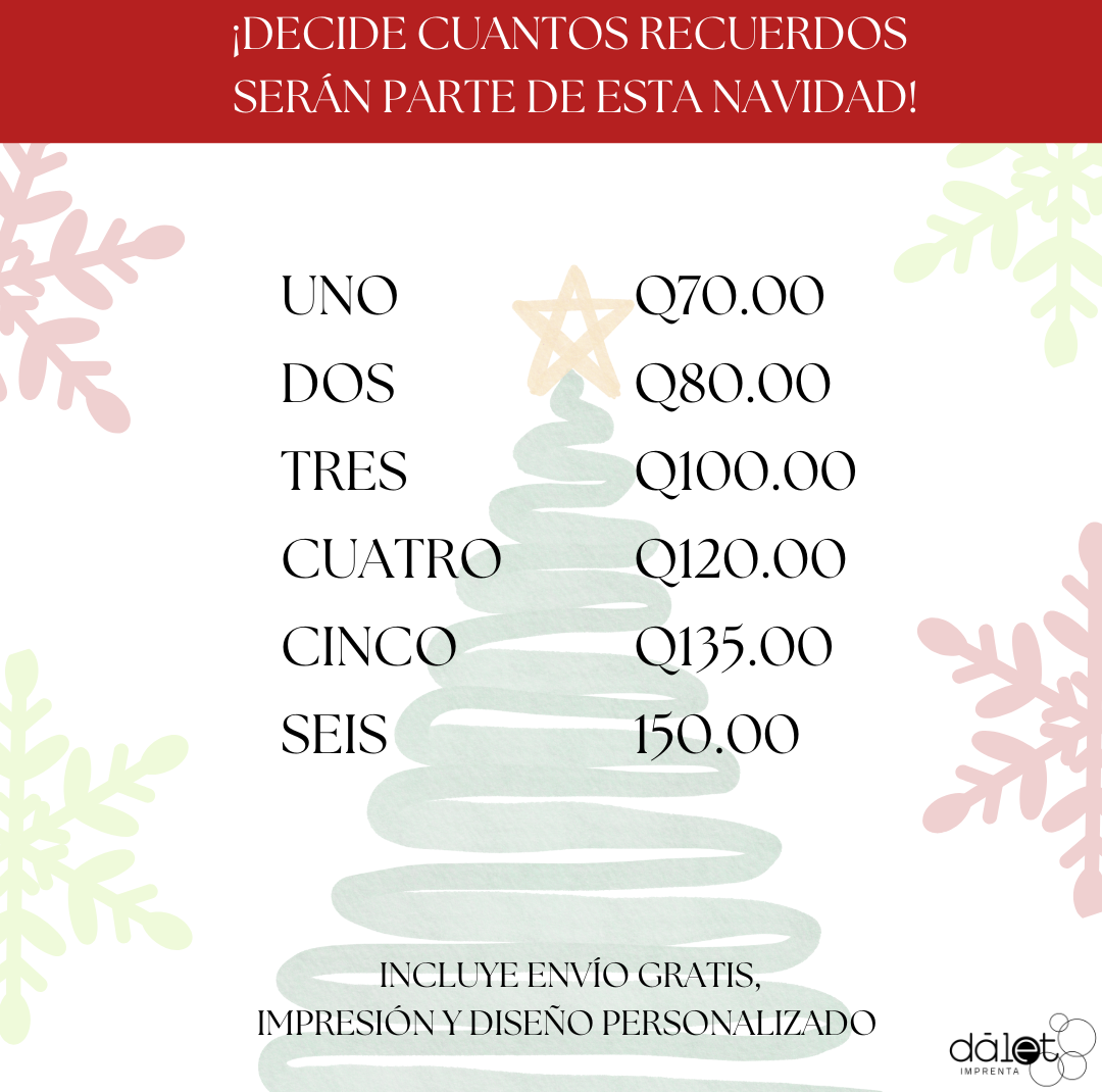 Bombas Navideñas Personalizadas PVC - Imagen 6