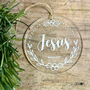 Esferas Navideñas Personalizadas En Acrílico