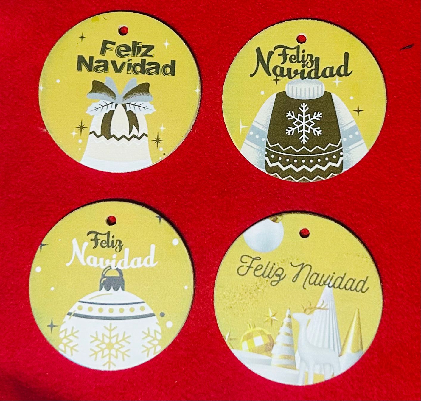 Bombas Navideñas Personalizadas PVC - Imagen 3