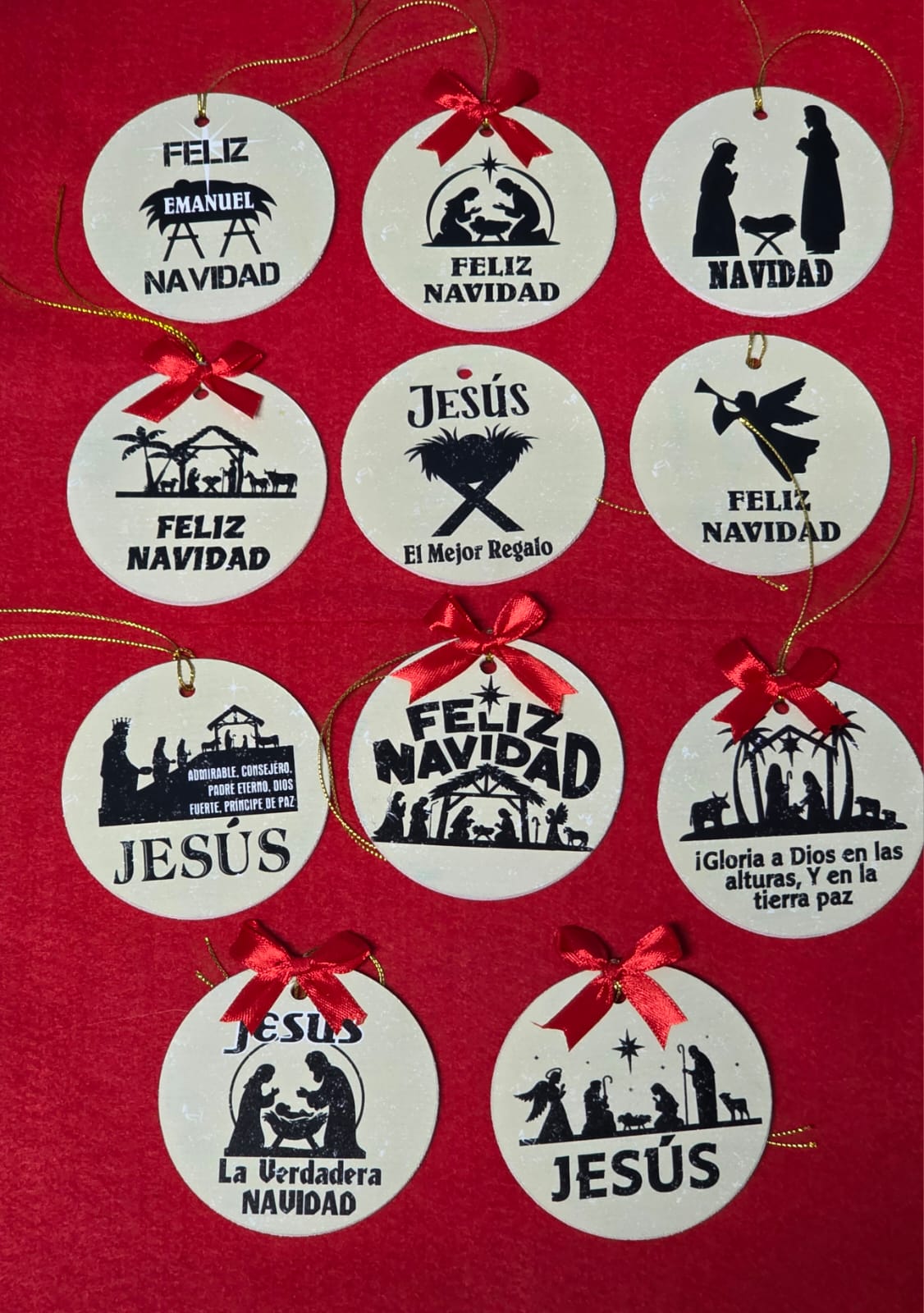 Bombas Navideñas Personalizadas PVC - Imagen 5